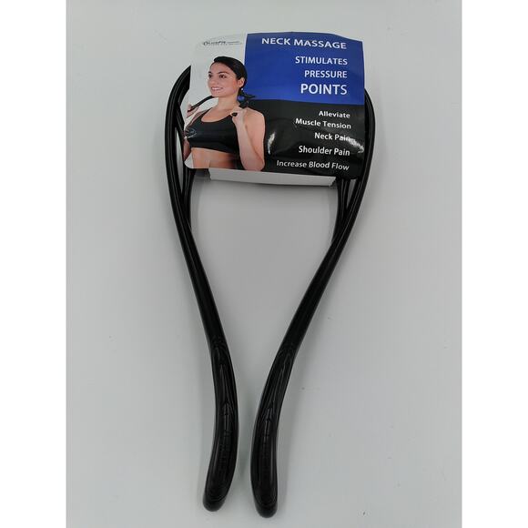 Neck Massager, LuxFit Neck and Shoulder Shiatsu Deep Tissue Trigger Point - Picture 4 of 4